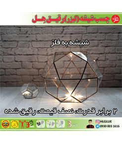 چسب شیشه  رقیق 100 کاره هل (100 گرمی)