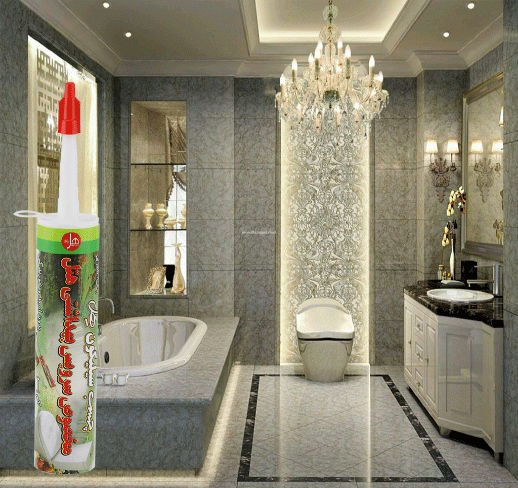 Silicone adhesive special for hotel's bathroom 