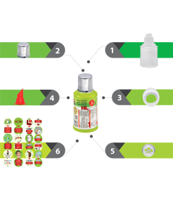 HL herbal accordion adhesive(30functional)  