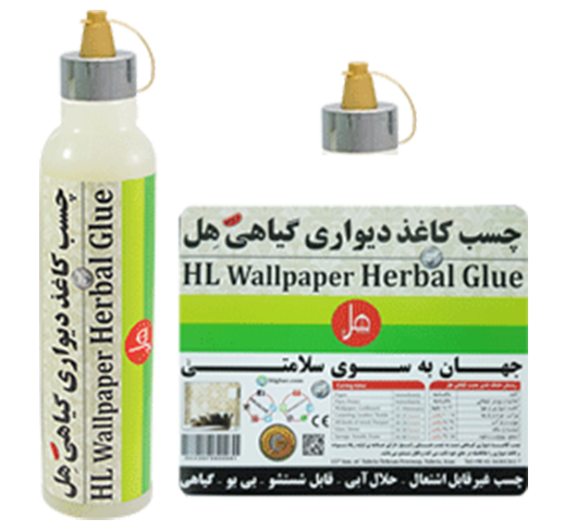چسب کاغذ دیواری گیاهی 320 گرمی هل (30 کاره) 