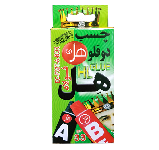 چسب دوقلو فولاد باکسی آویز 33گرمی